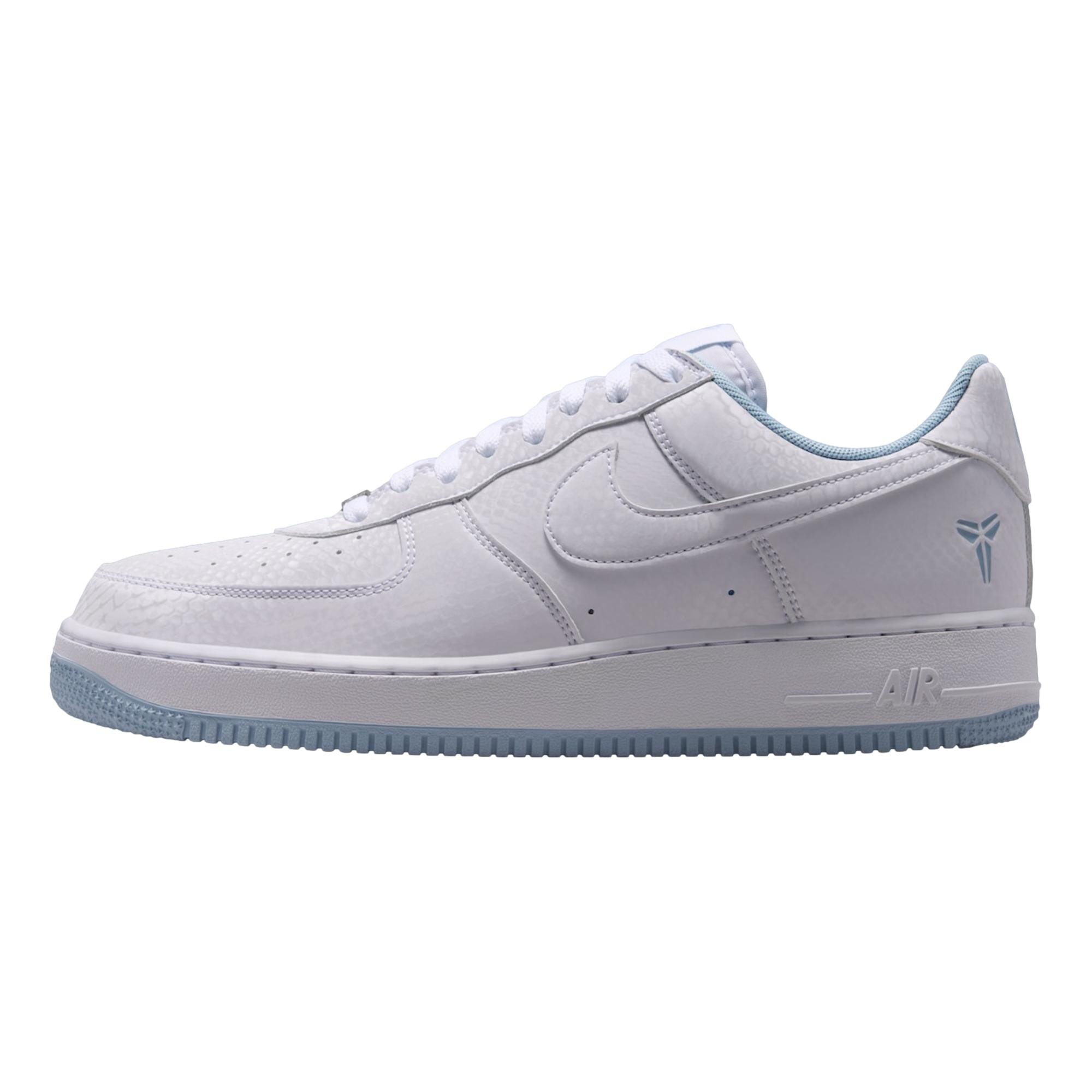 Calzado de hombre color blanco y azul