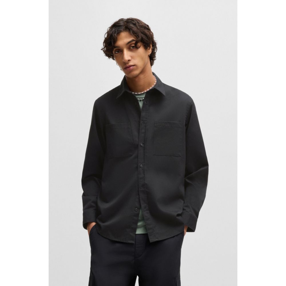 Camisa de corte amplio