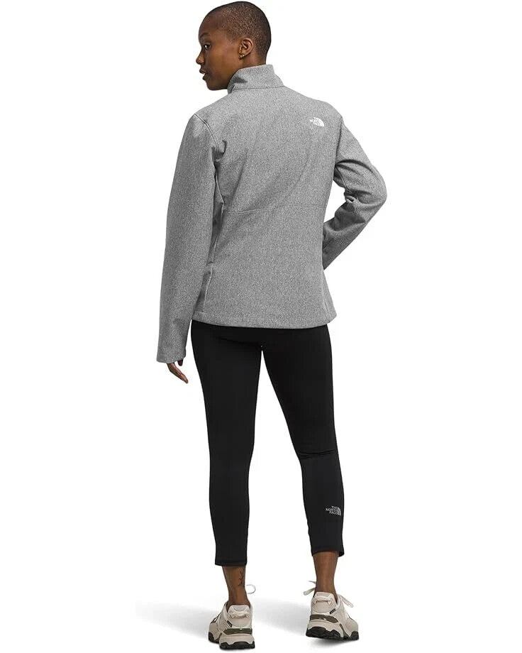 Chaqueta de mujer con cuello alto color gris