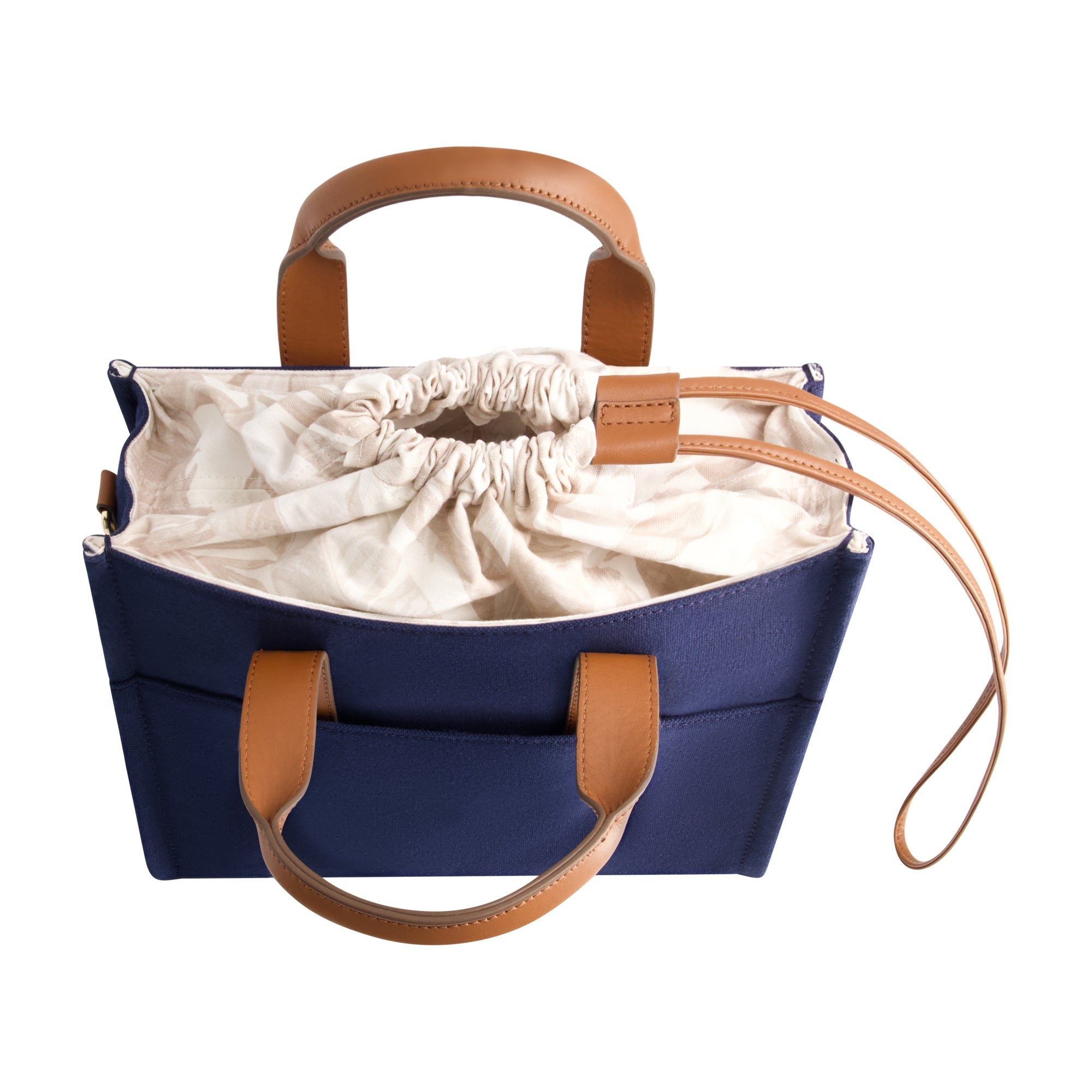Bolso tote de cuero