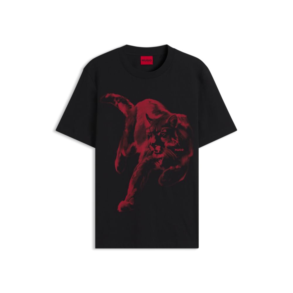 Camiseta de algodón con estampado