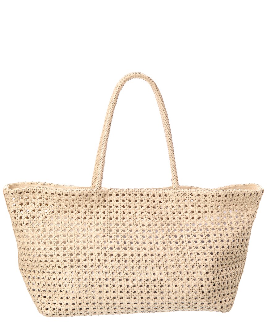 Bolso tote de cuero