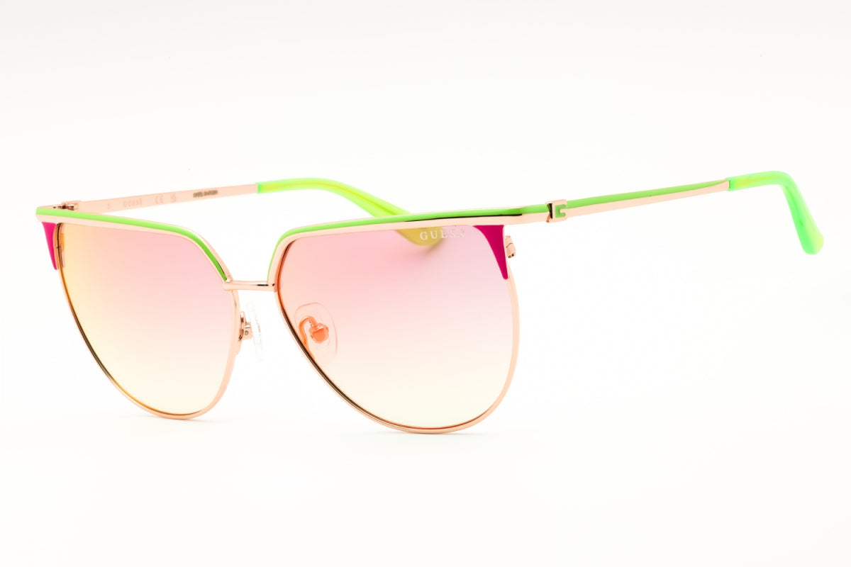 Gafas color verde y vinotinto