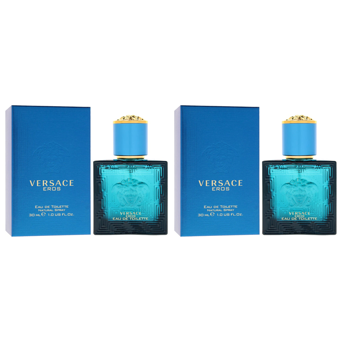 Perfume de hombre (2 unidades) eau de toilette 1 oz