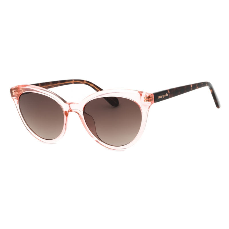 Gafas color café y rosado