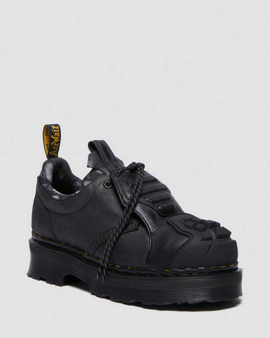 Zapatos de cordones de cuero