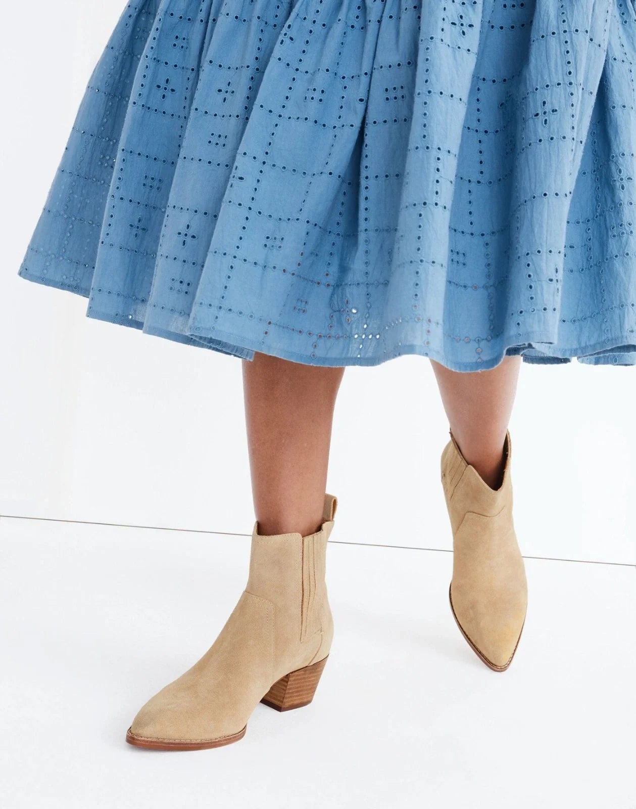 Botas de mujer de gamuza