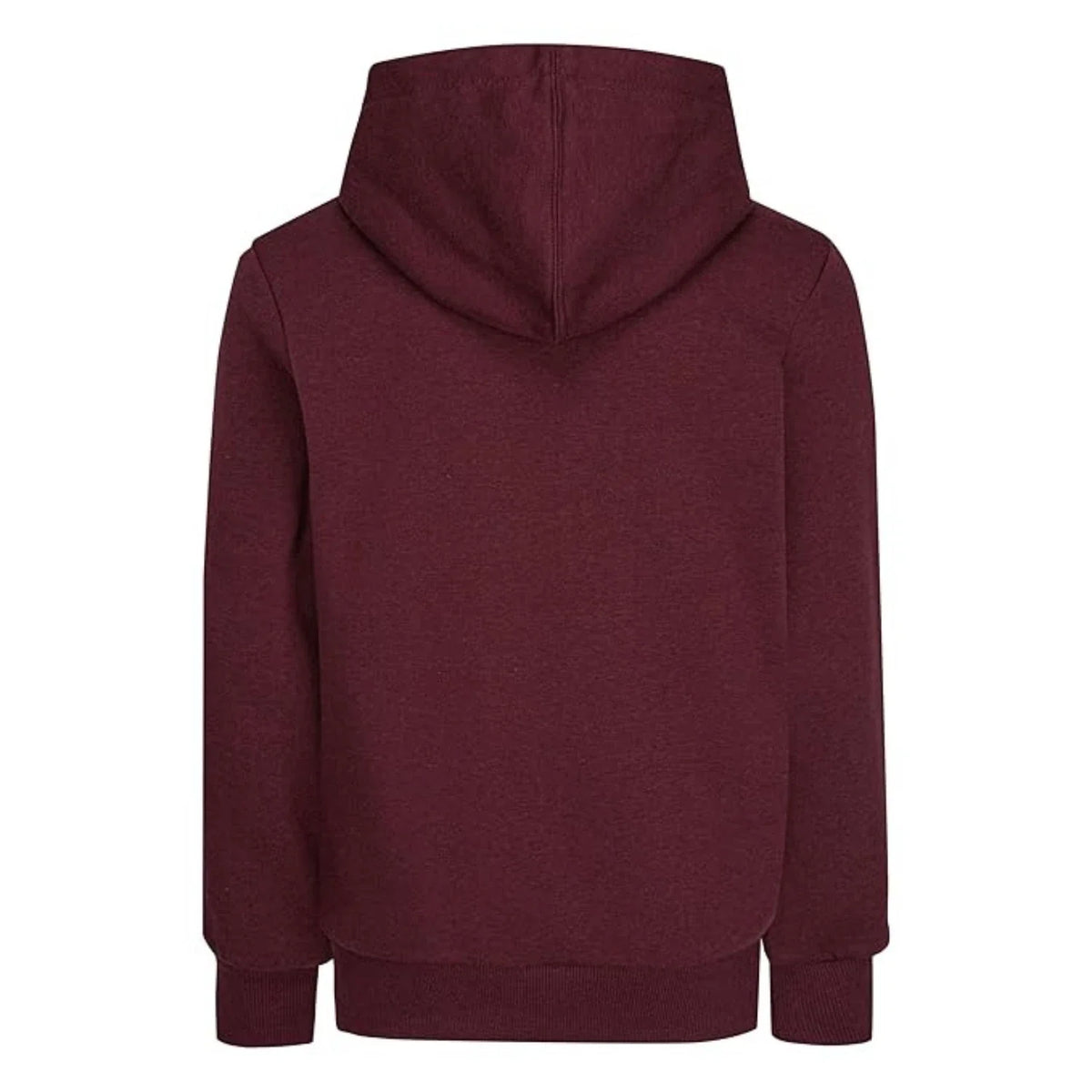Buzo con capucha para niño de manga larga con estampado color rojo