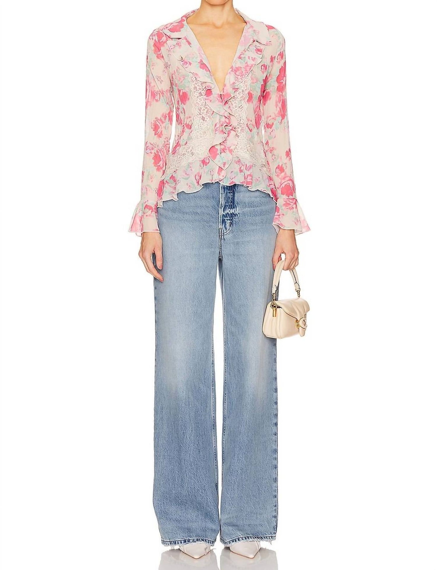Blusa color rosado