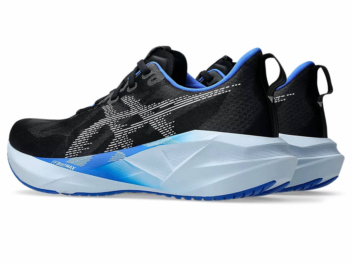 Tenis para correr de hombre color negro y blanco