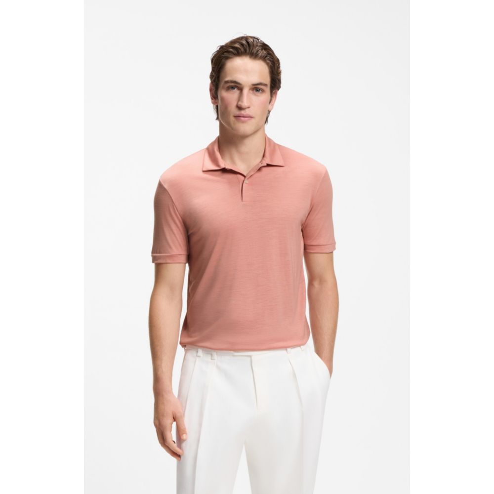 Polo de mezcla de lana