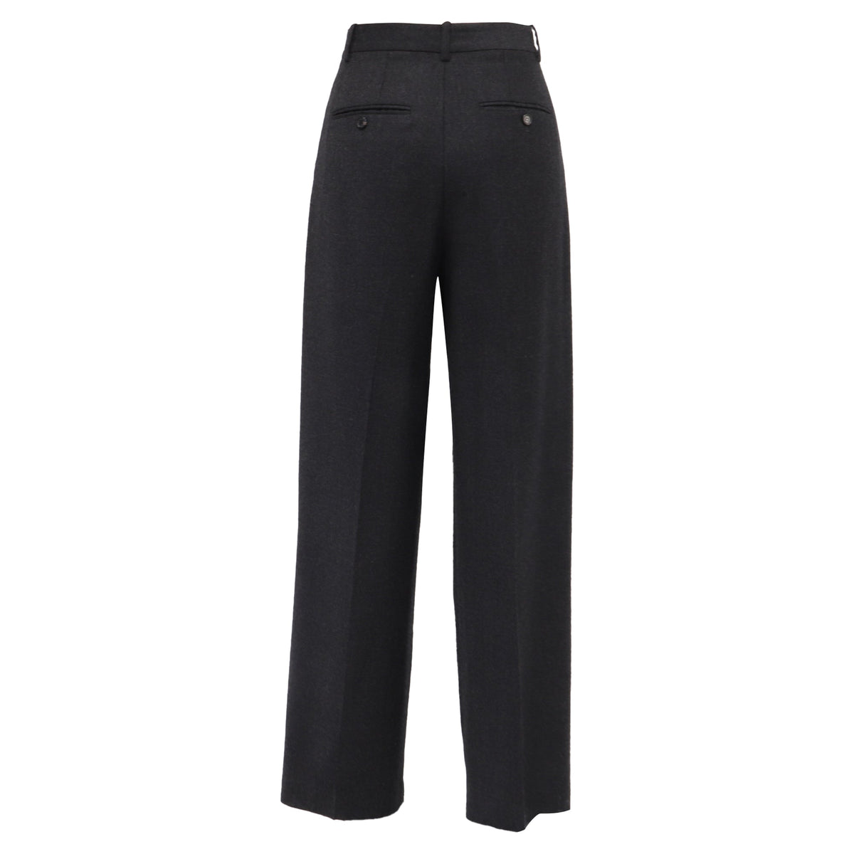 Pantalón de lana color negro