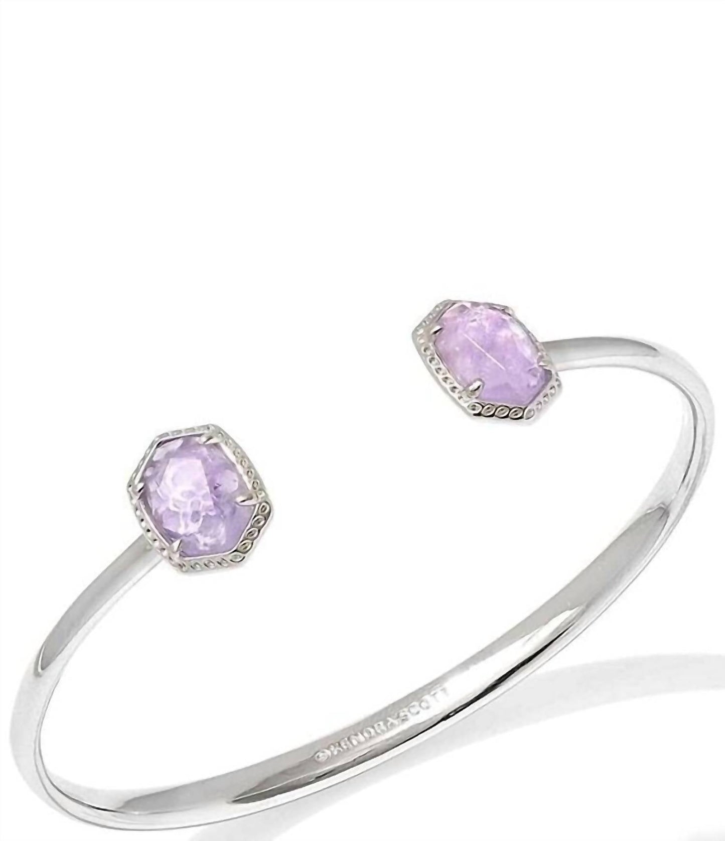Pulsera de mujer color violeta y plateado