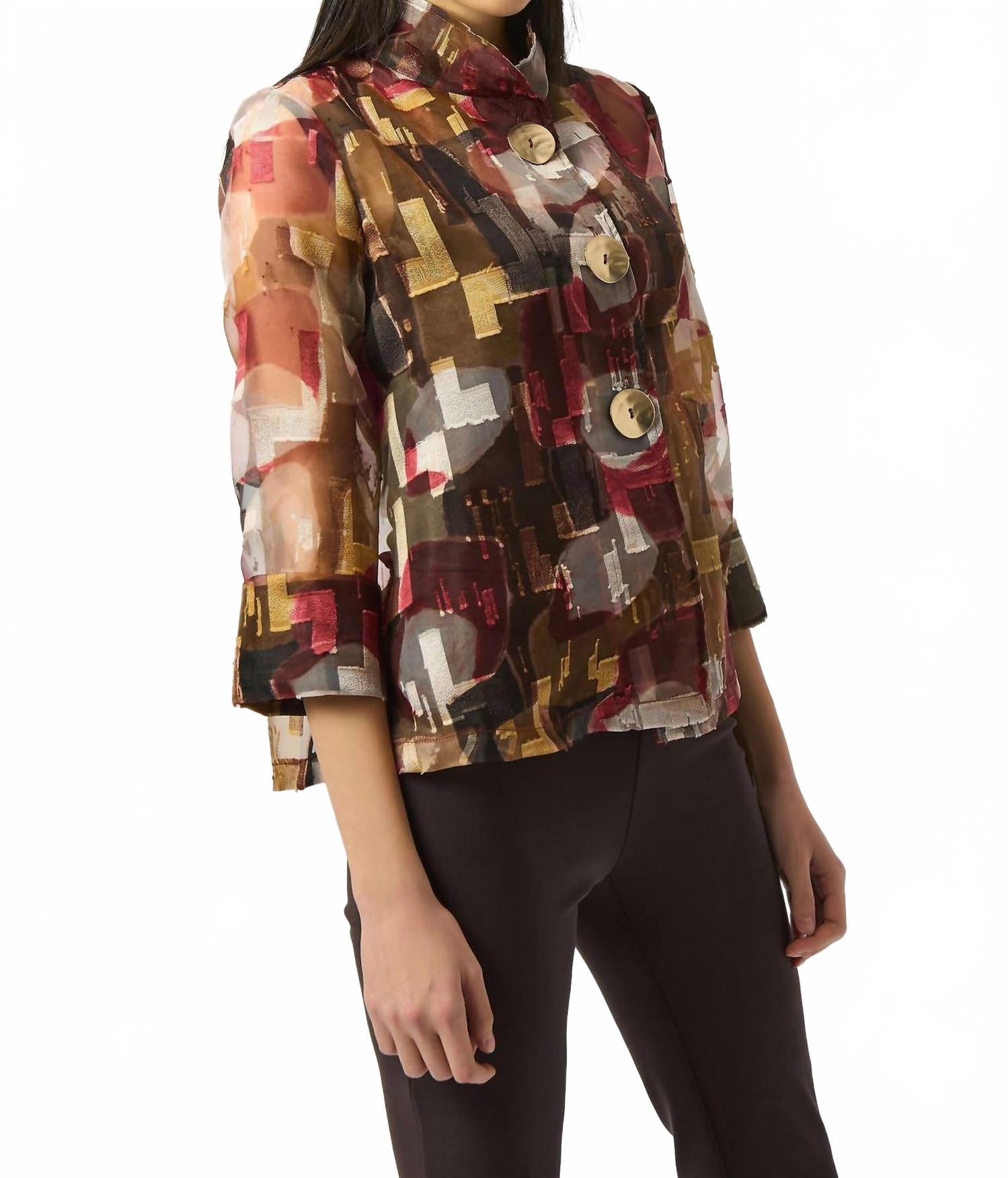 Chaqueta multicolor