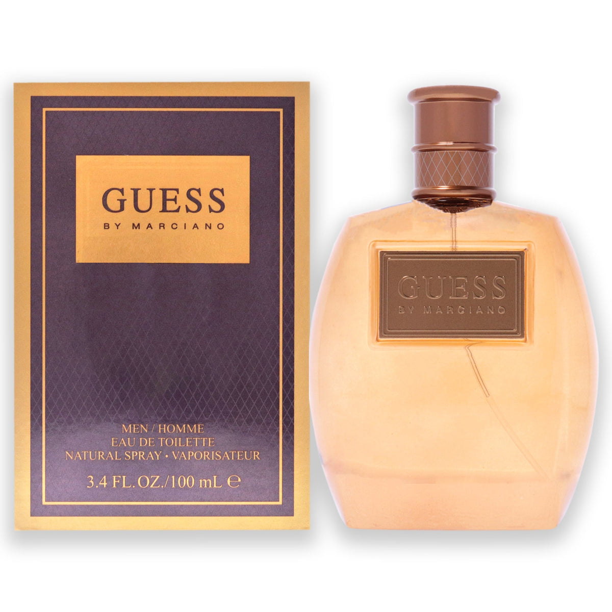 Perfume de hombre eau de toilette 3,4 oz
