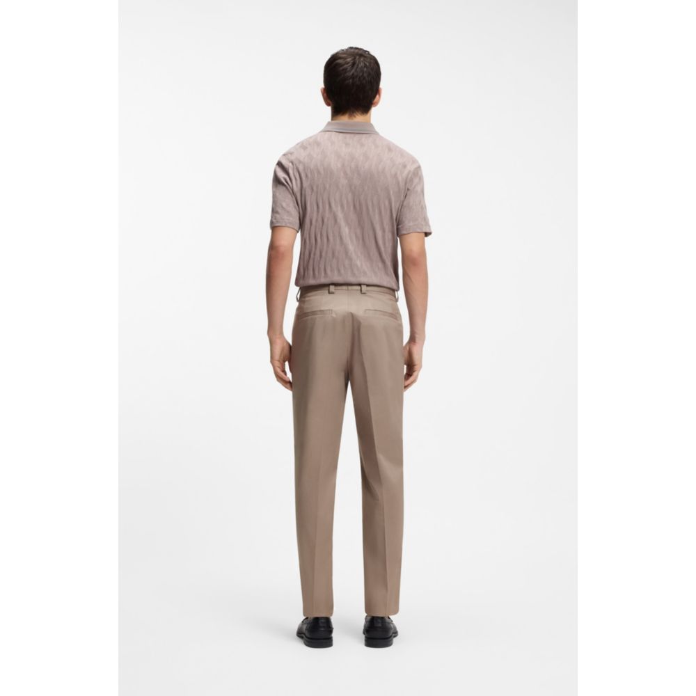 Pantalón de algodón de corte ajustado