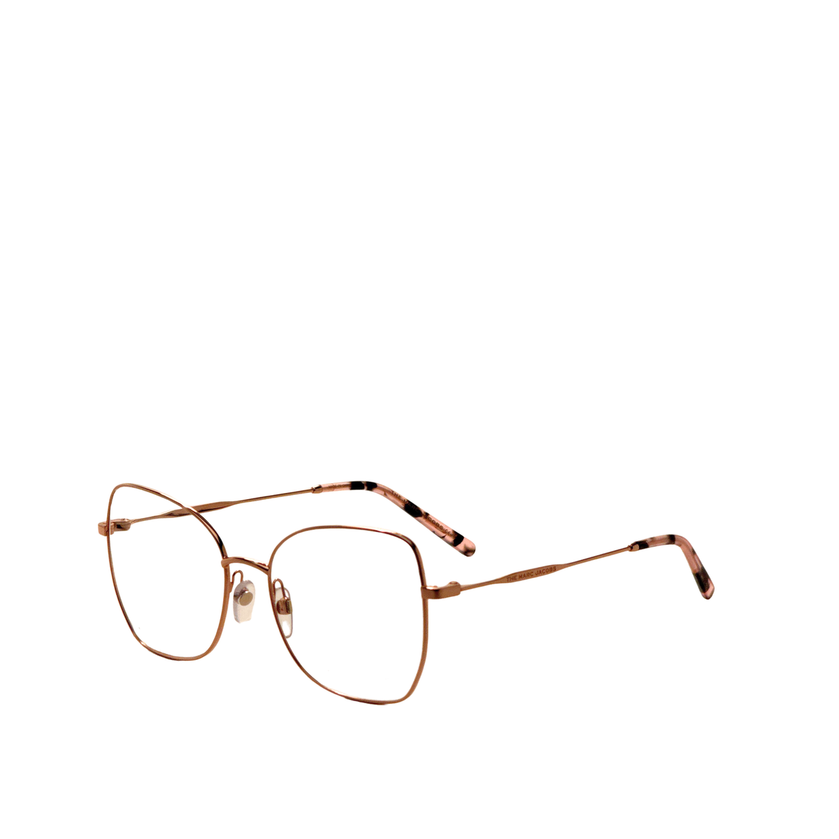 Montura para gafas de mujer 55 mm color dorado