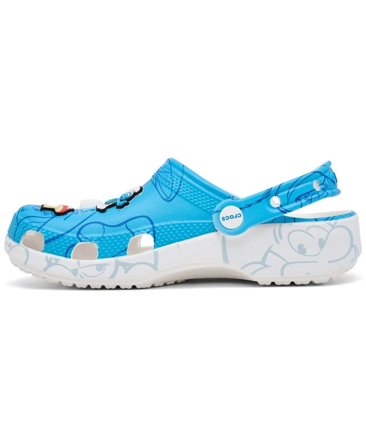 Zuecos infantil color azul