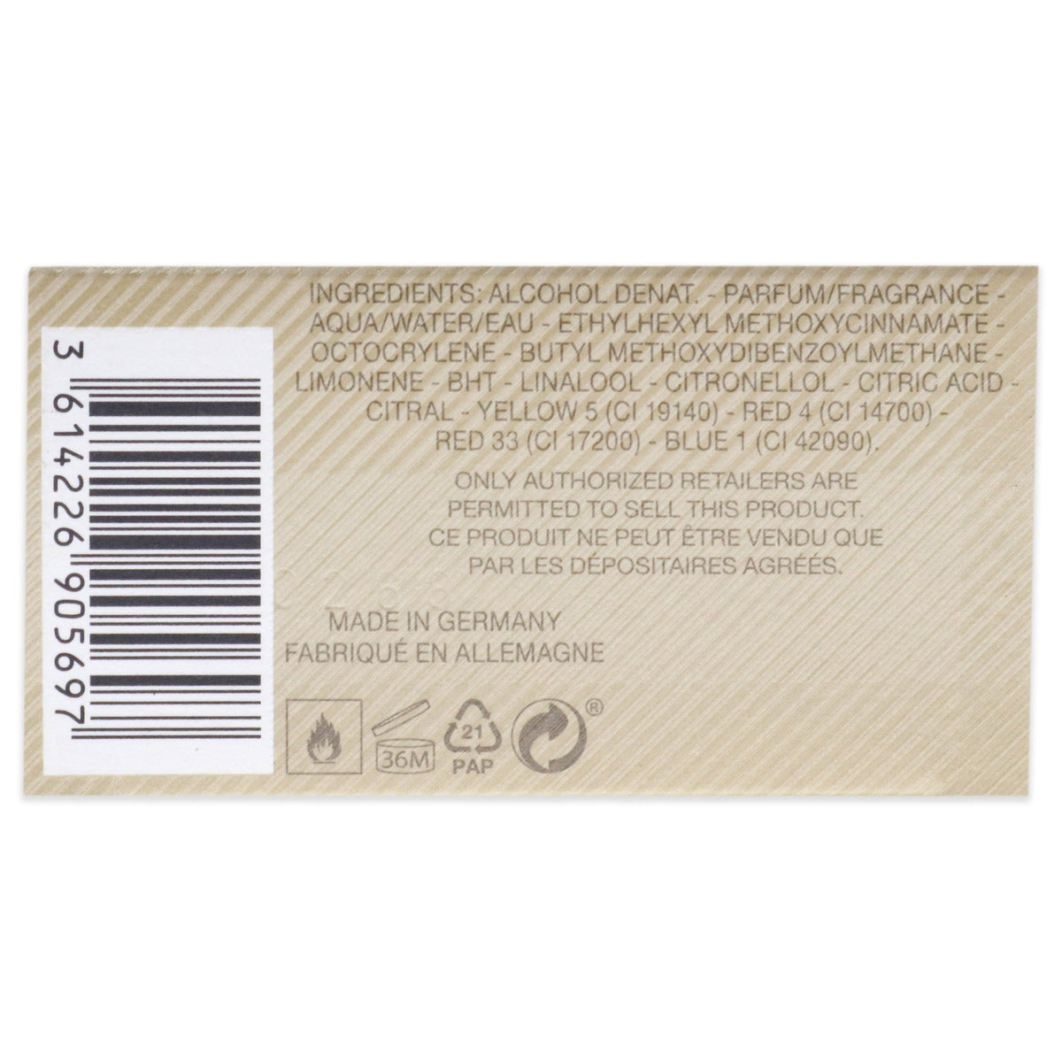 Perfume de mujer eau de parfum 1,7 oz