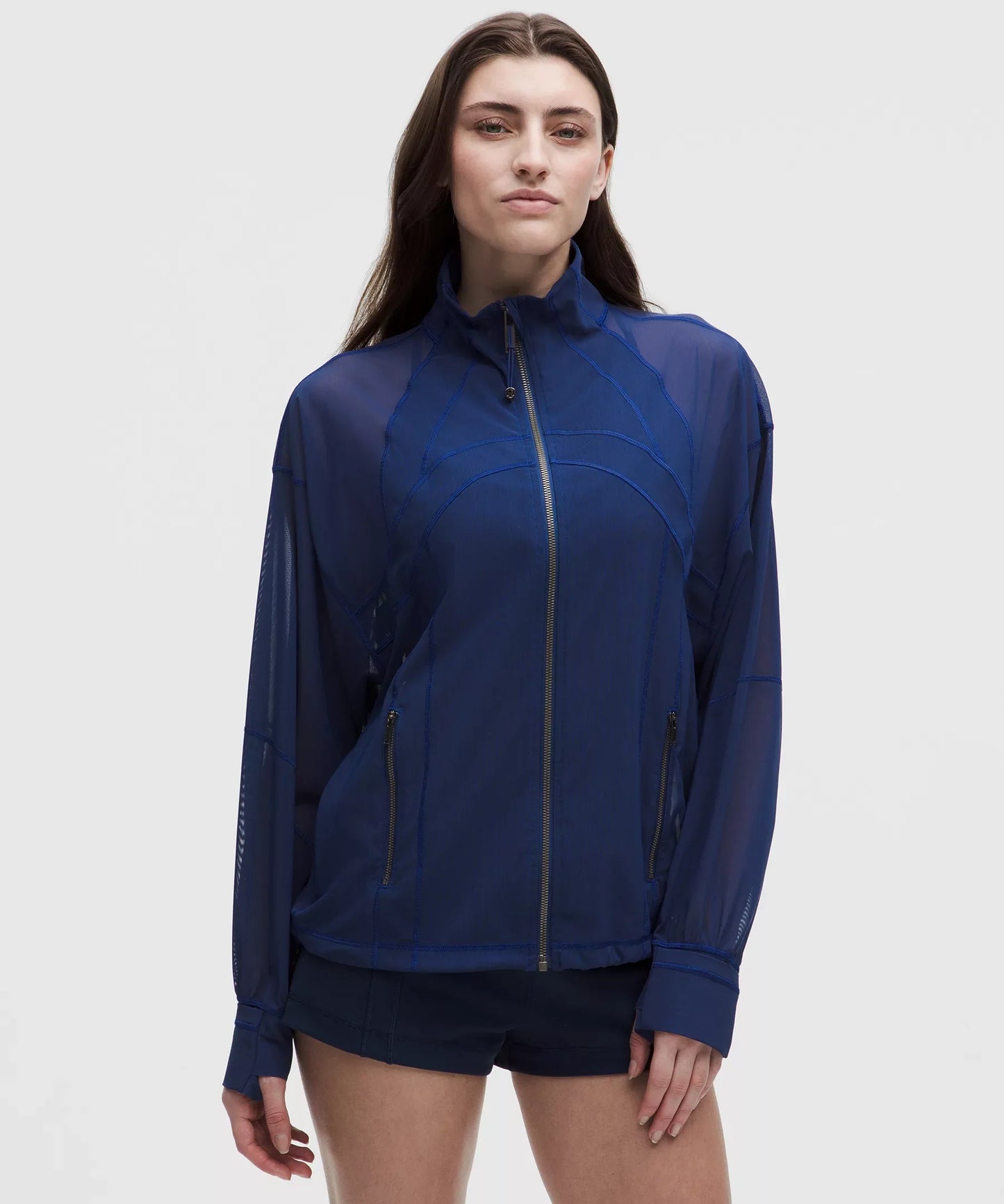 Chaqueta de corte amplio