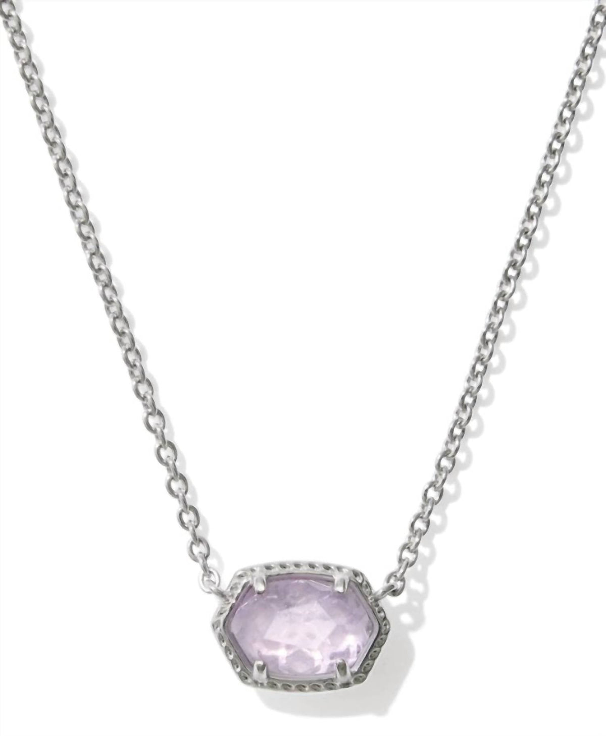 Collar de mujer color violeta