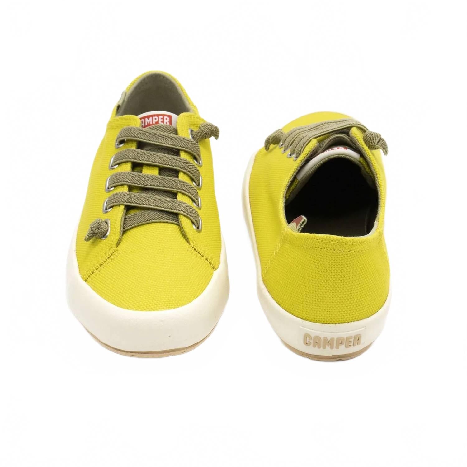 Tenis de mujer color amarillo