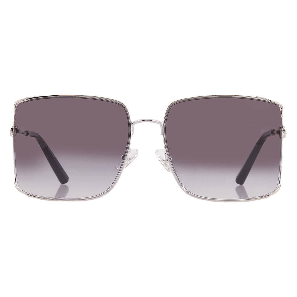 Gafas de sol de mujer de montura cuadrada color gris