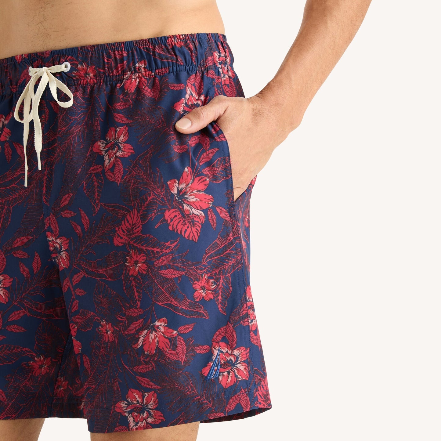 Vestido de baño de hombre con estampado