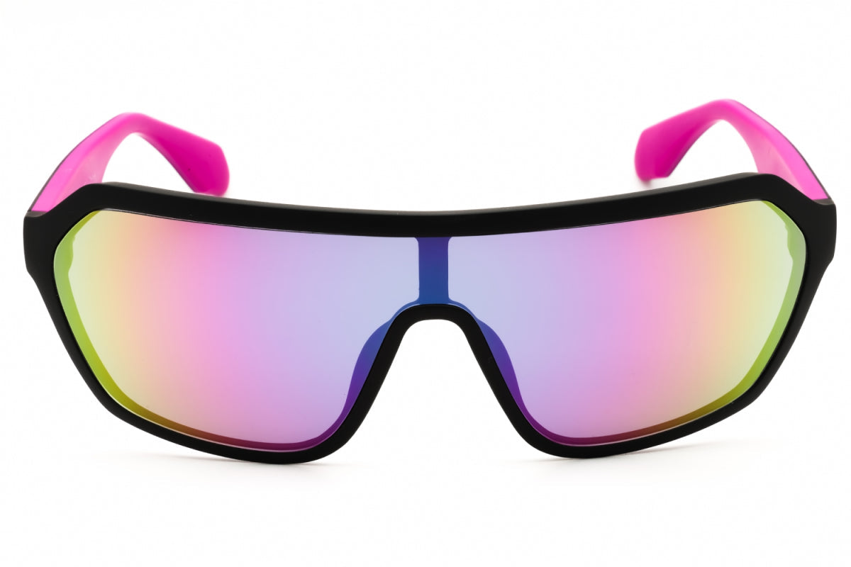 Gafas color negro y vinotinto