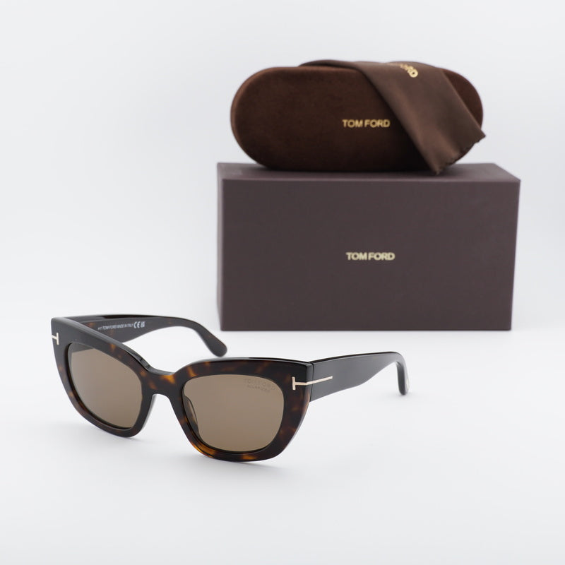 Gafas con lentes polarizados color café