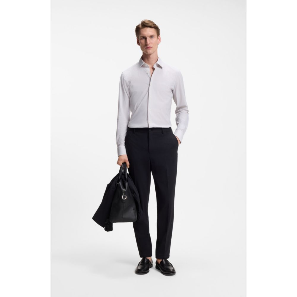 Camisa de corte ajustado con estampado
