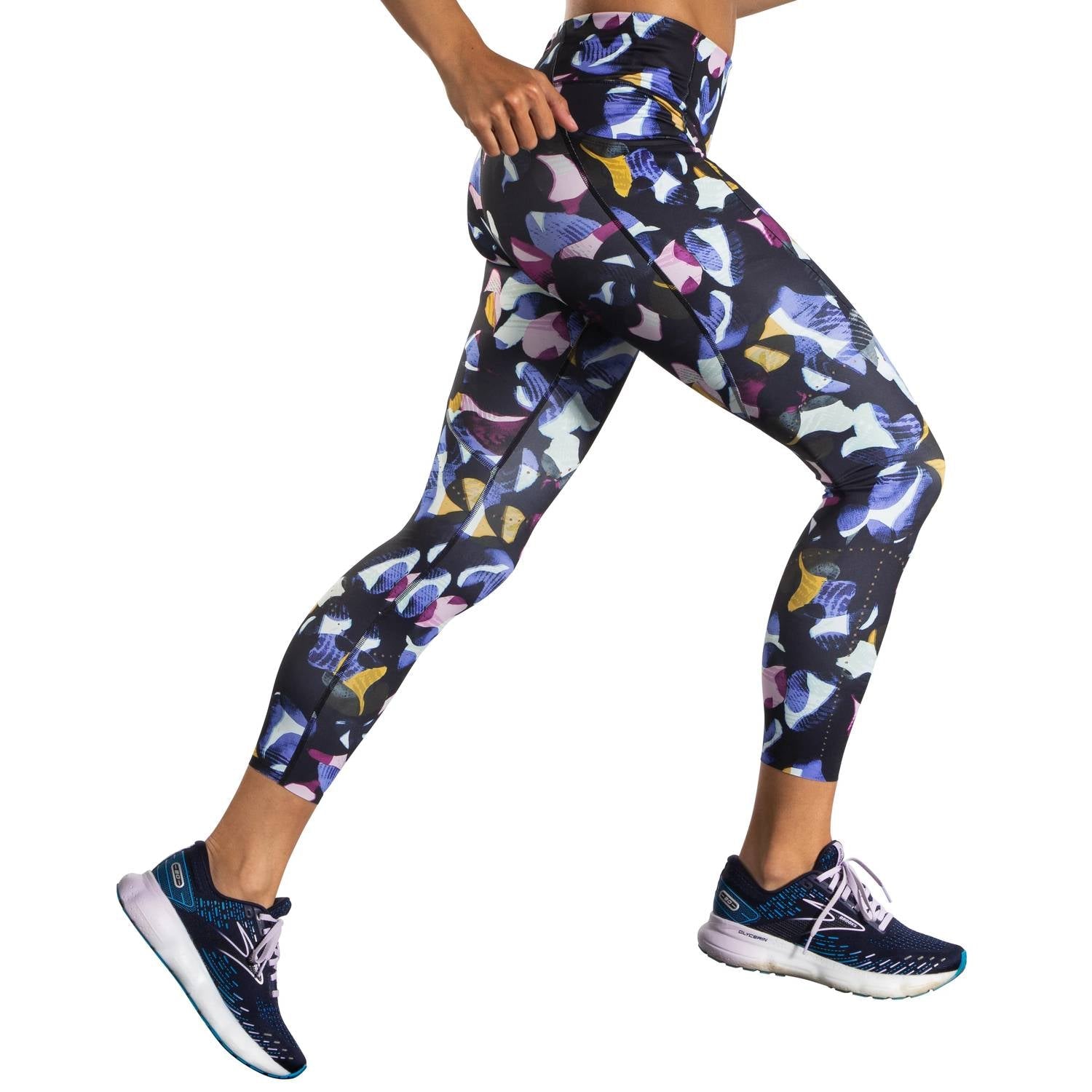 Leggings con estampado floral