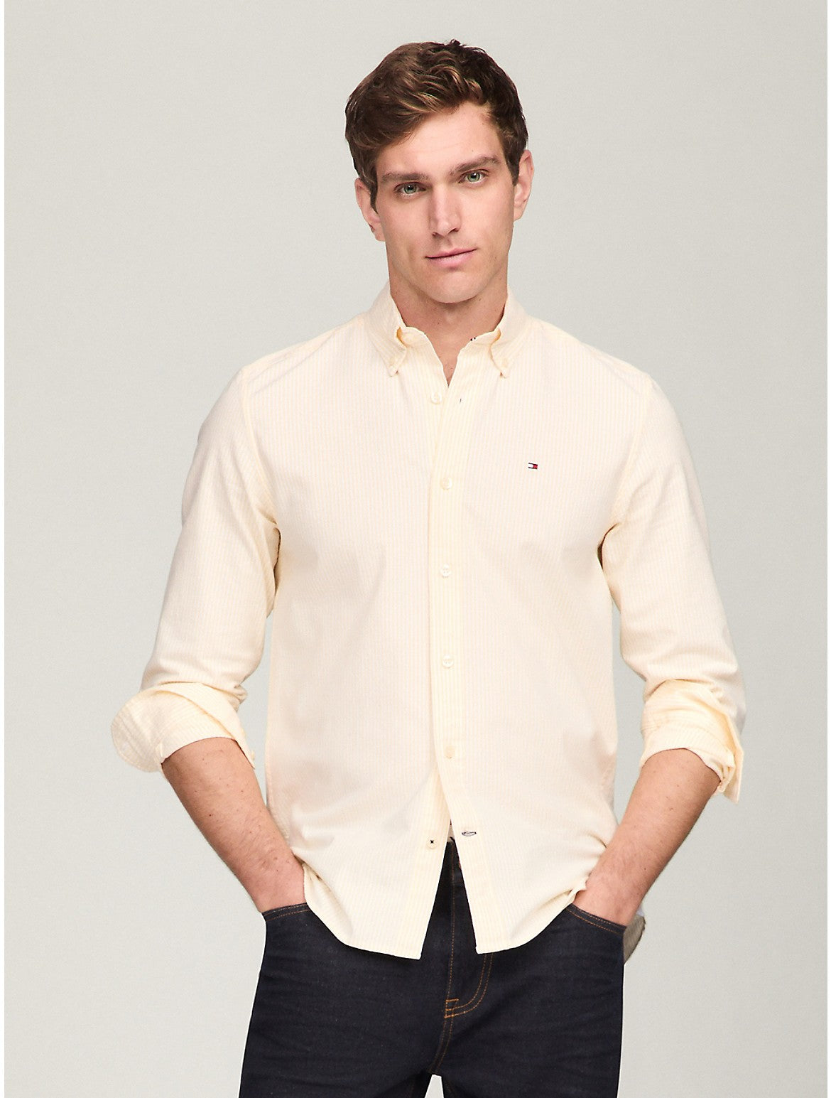 Camisa de hombre a rayas