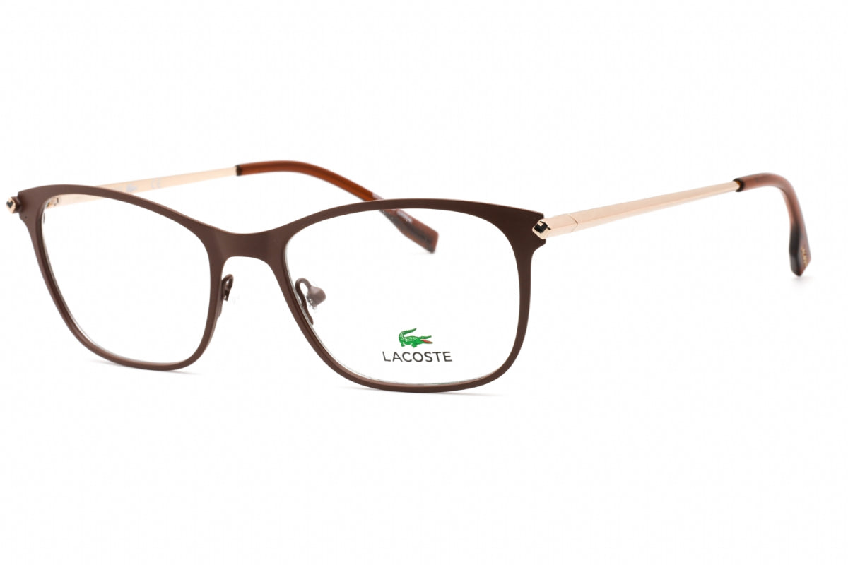 Gafas 56 mm color oro rosa y café