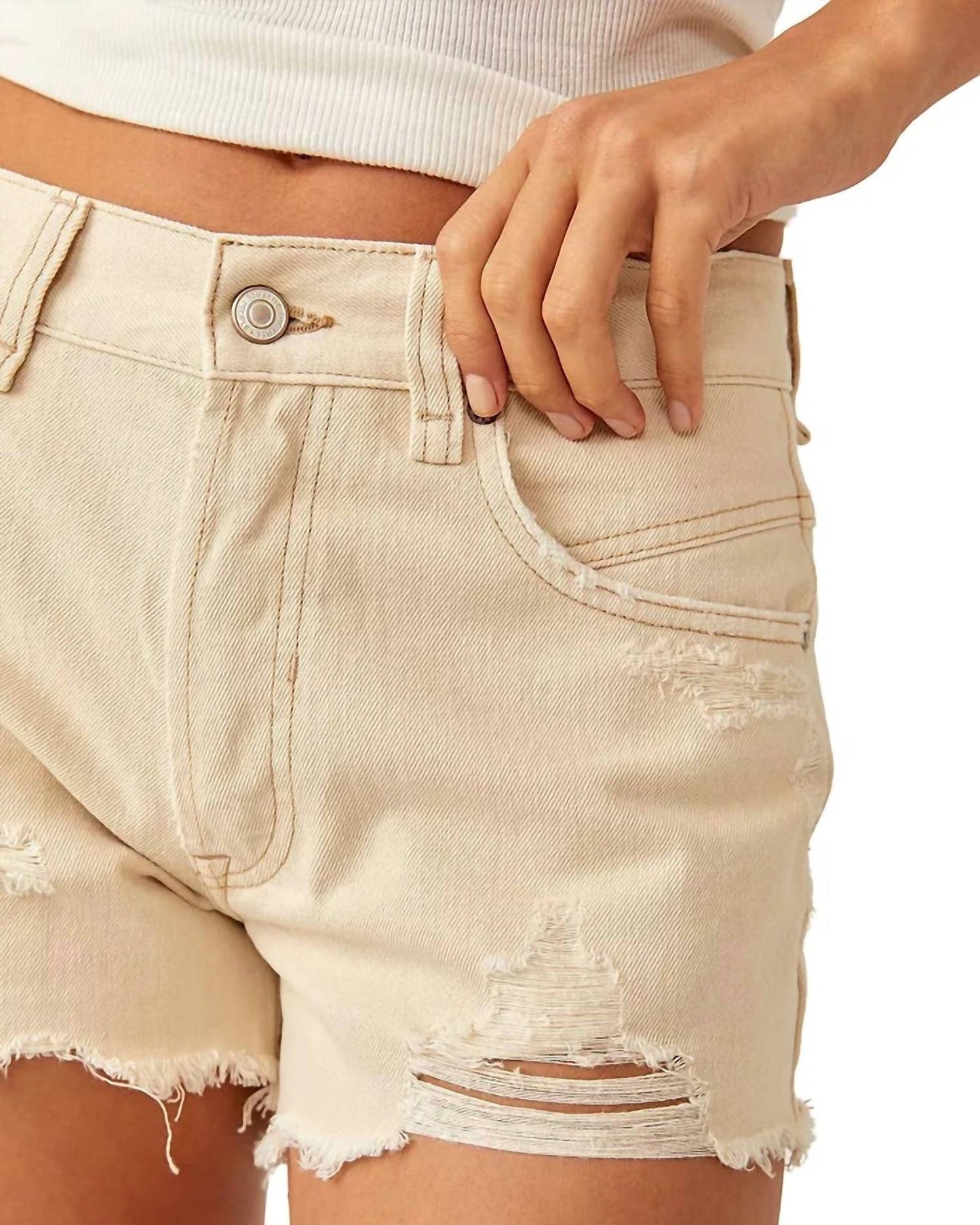 Short de mezclilla