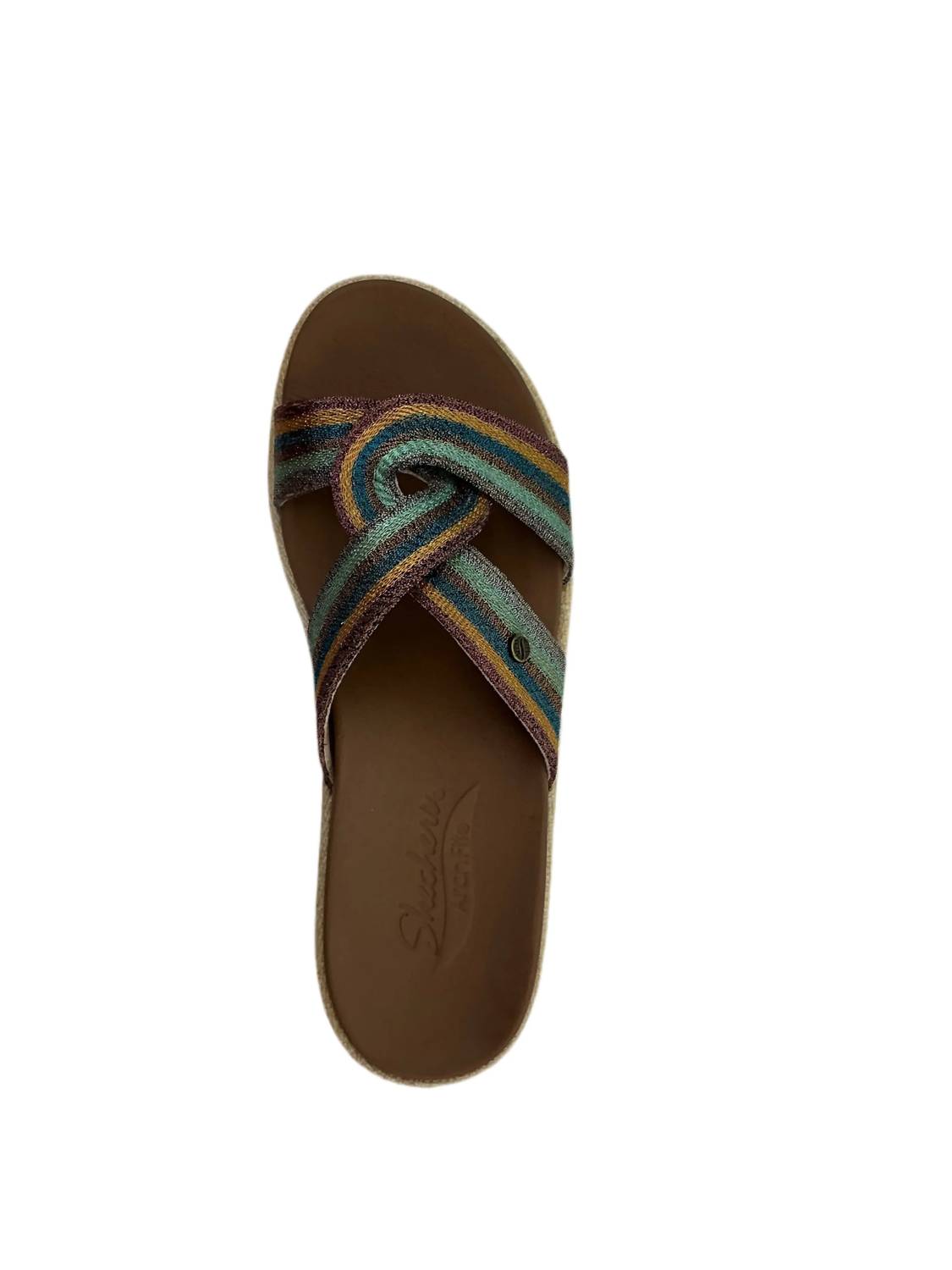 Sandalias de mujer multicolor