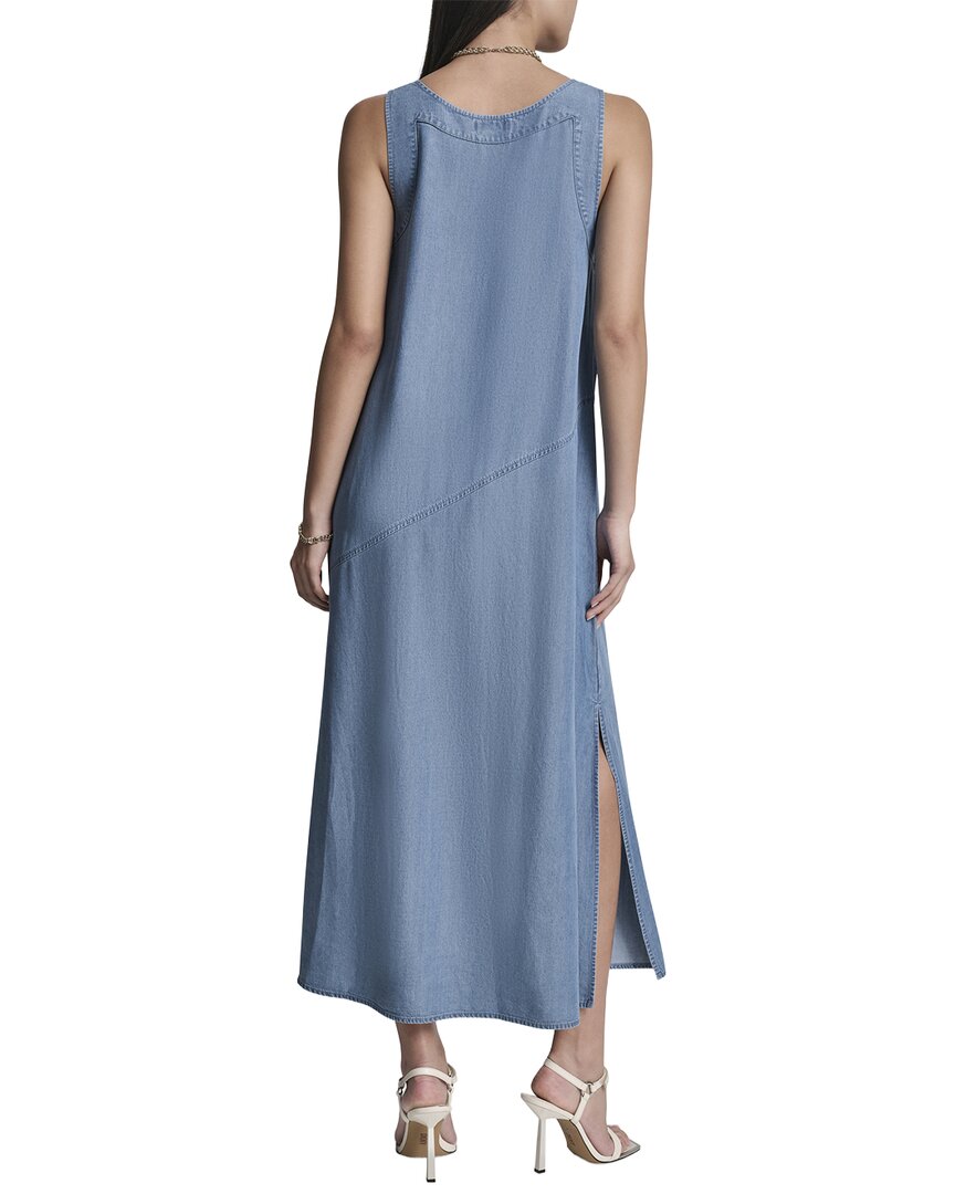 Vestido con cuello en V sin cordones