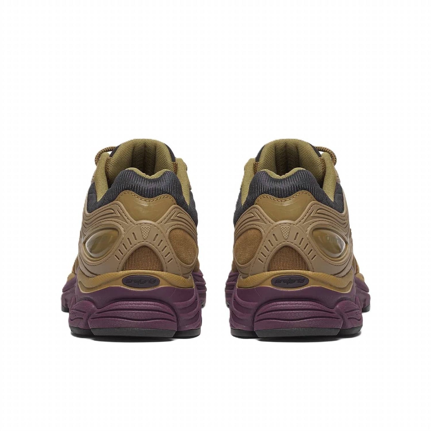 Tenis para correr de hombre color café