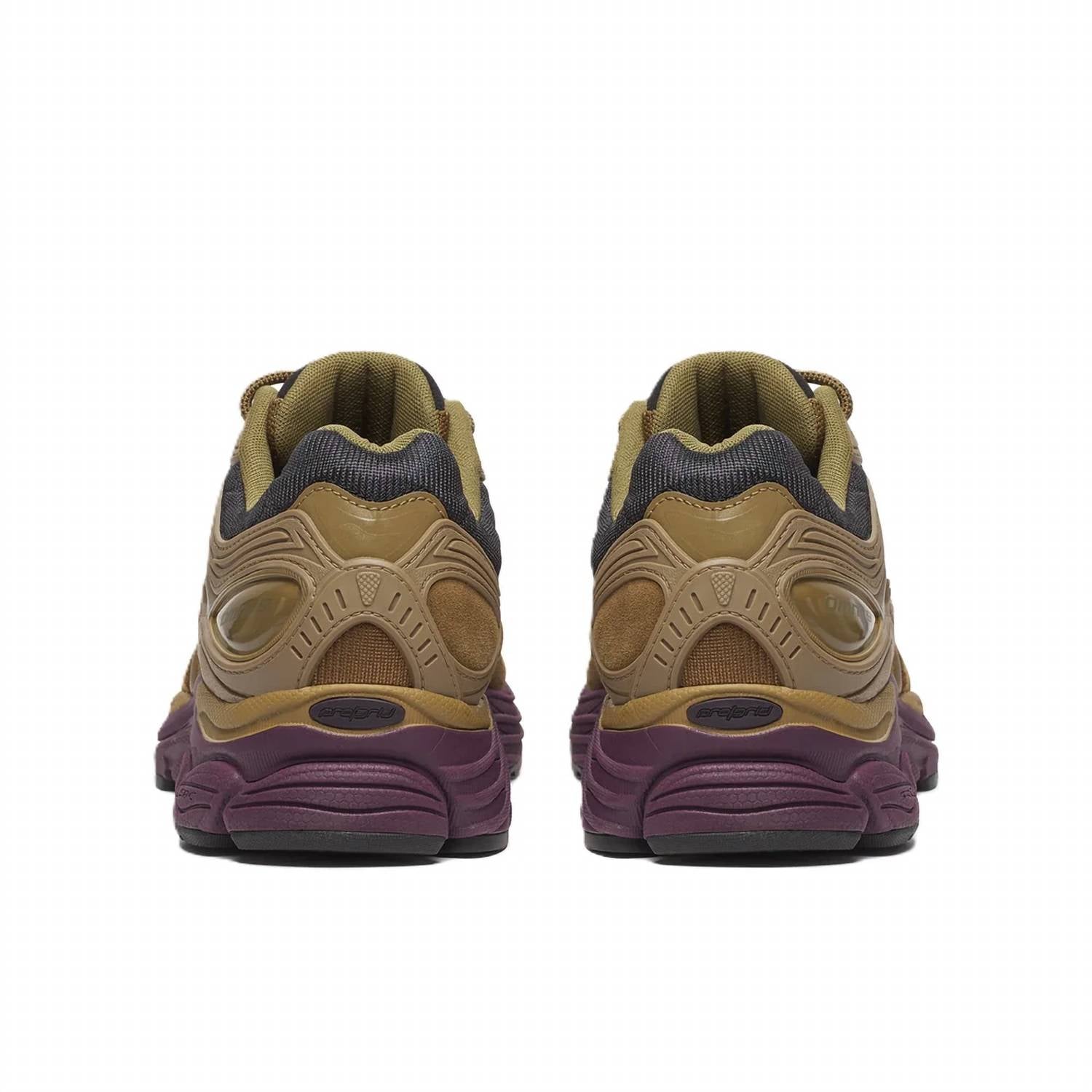 Tenis para correr de hombre color café