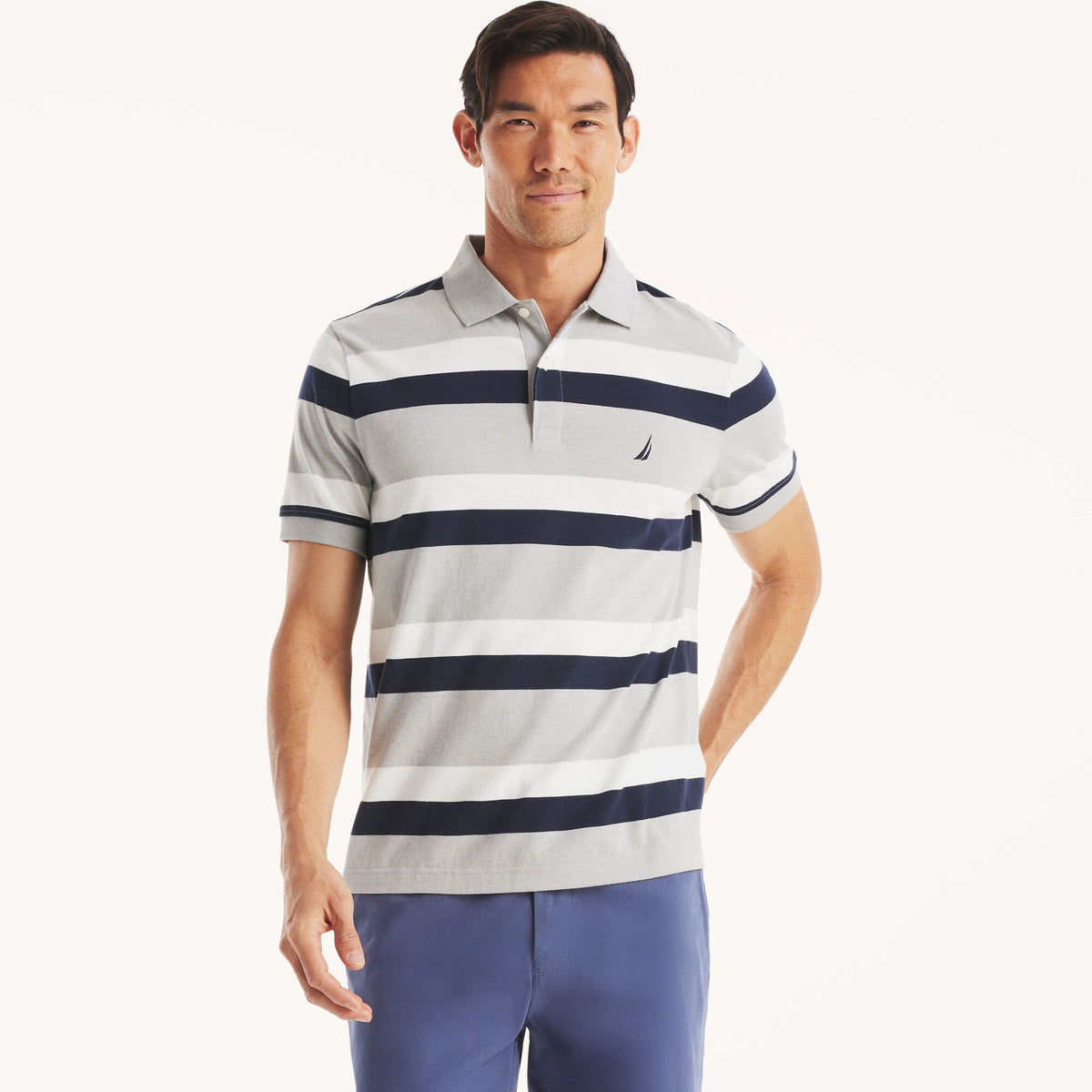 Polo de hombre a rayas