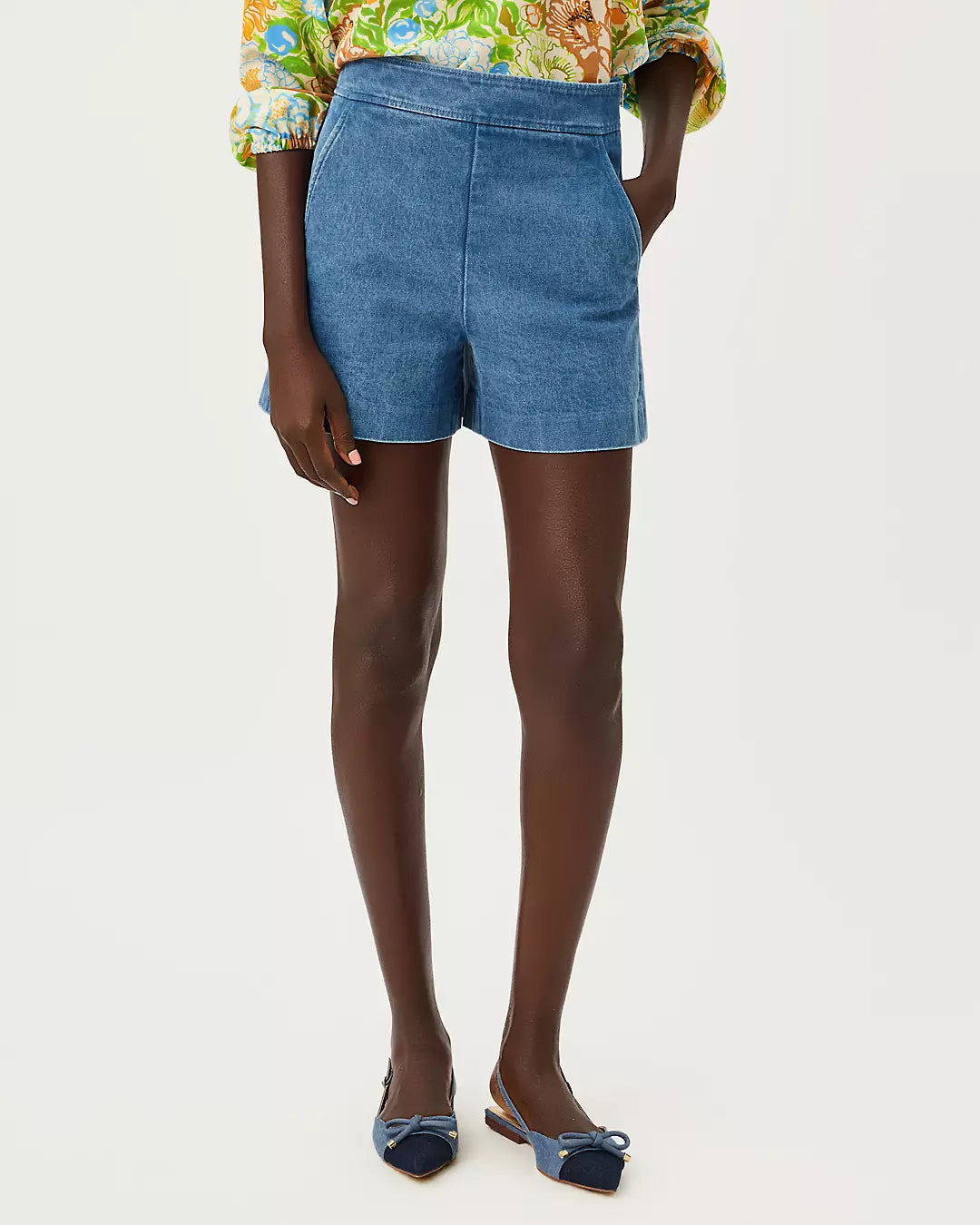 Short de mezclilla