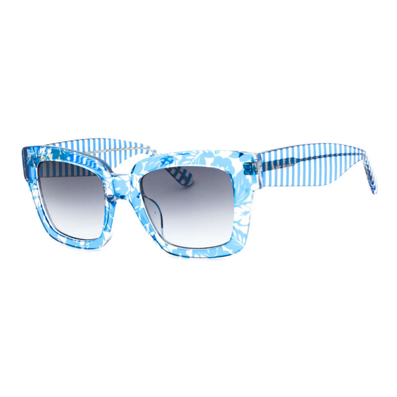 Gafas color gris oscuro y azul