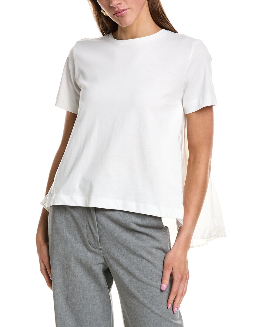 Camiseta con pliegues