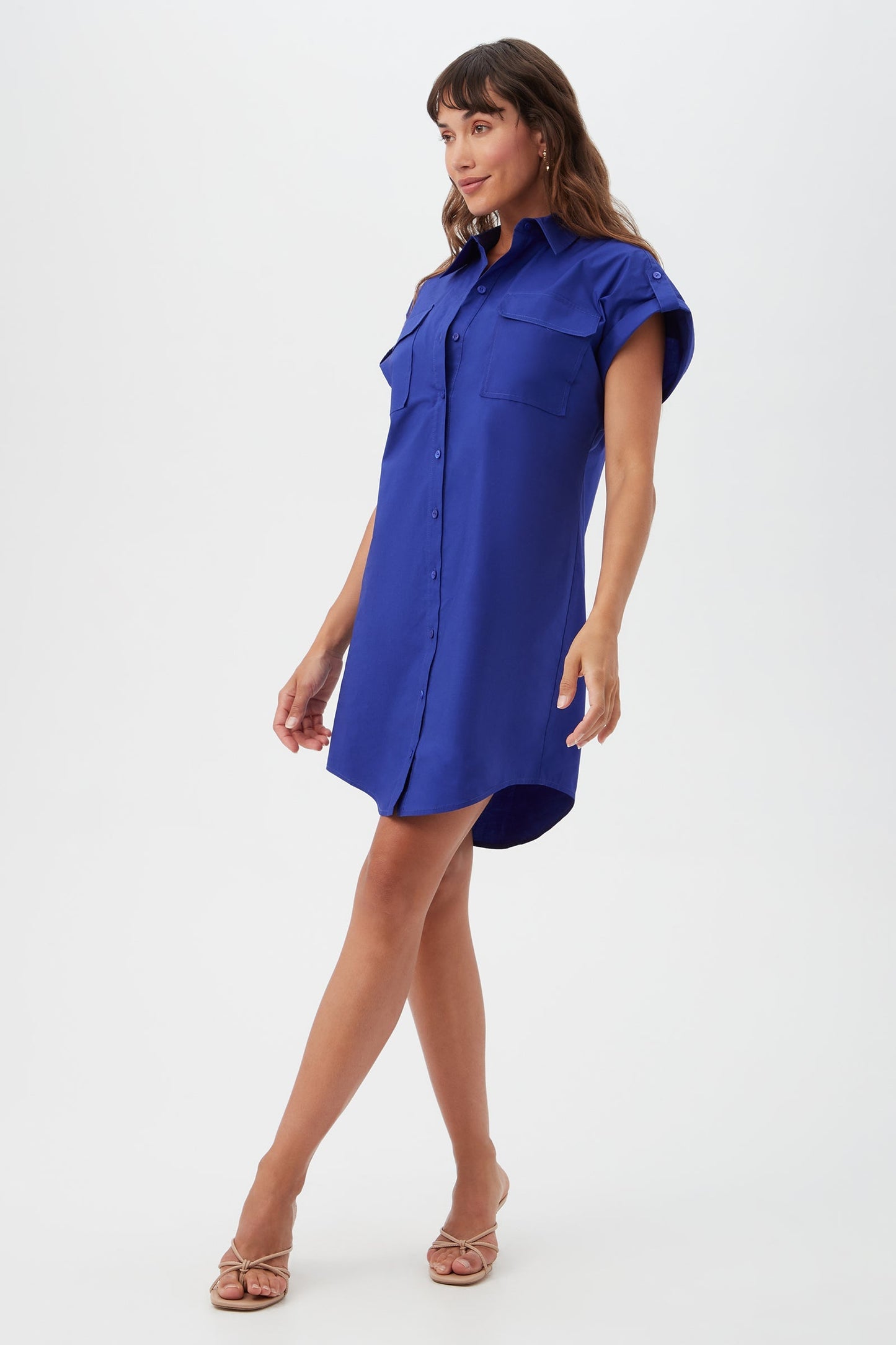 Vestido de manga corta