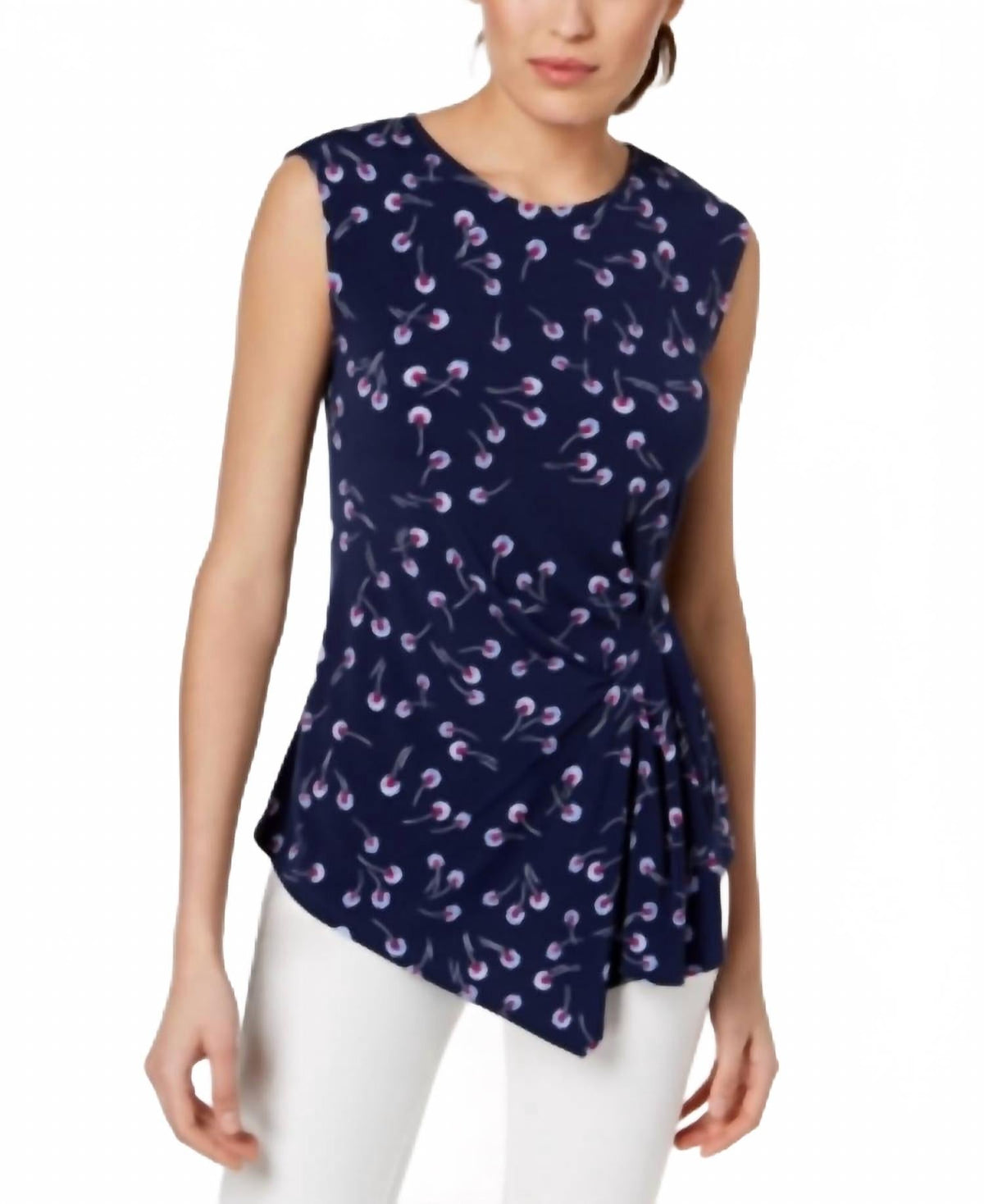 Top de mujer con pliegues