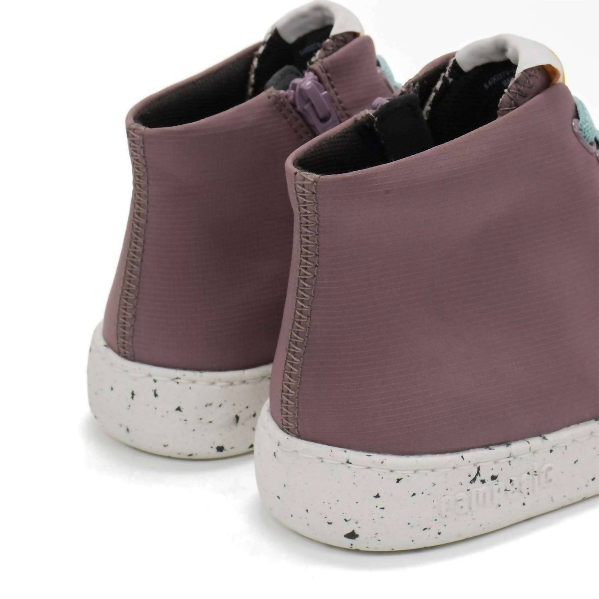 Botines de mujer color violeta