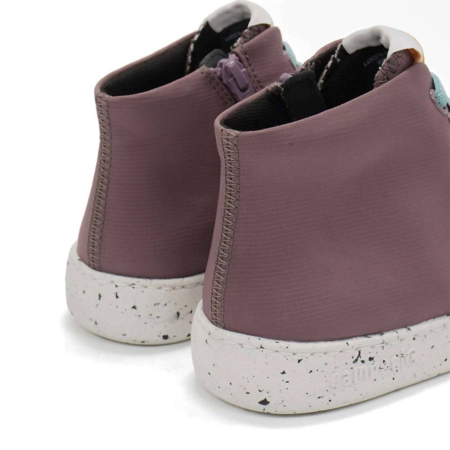 Botines de mujer color violeta
