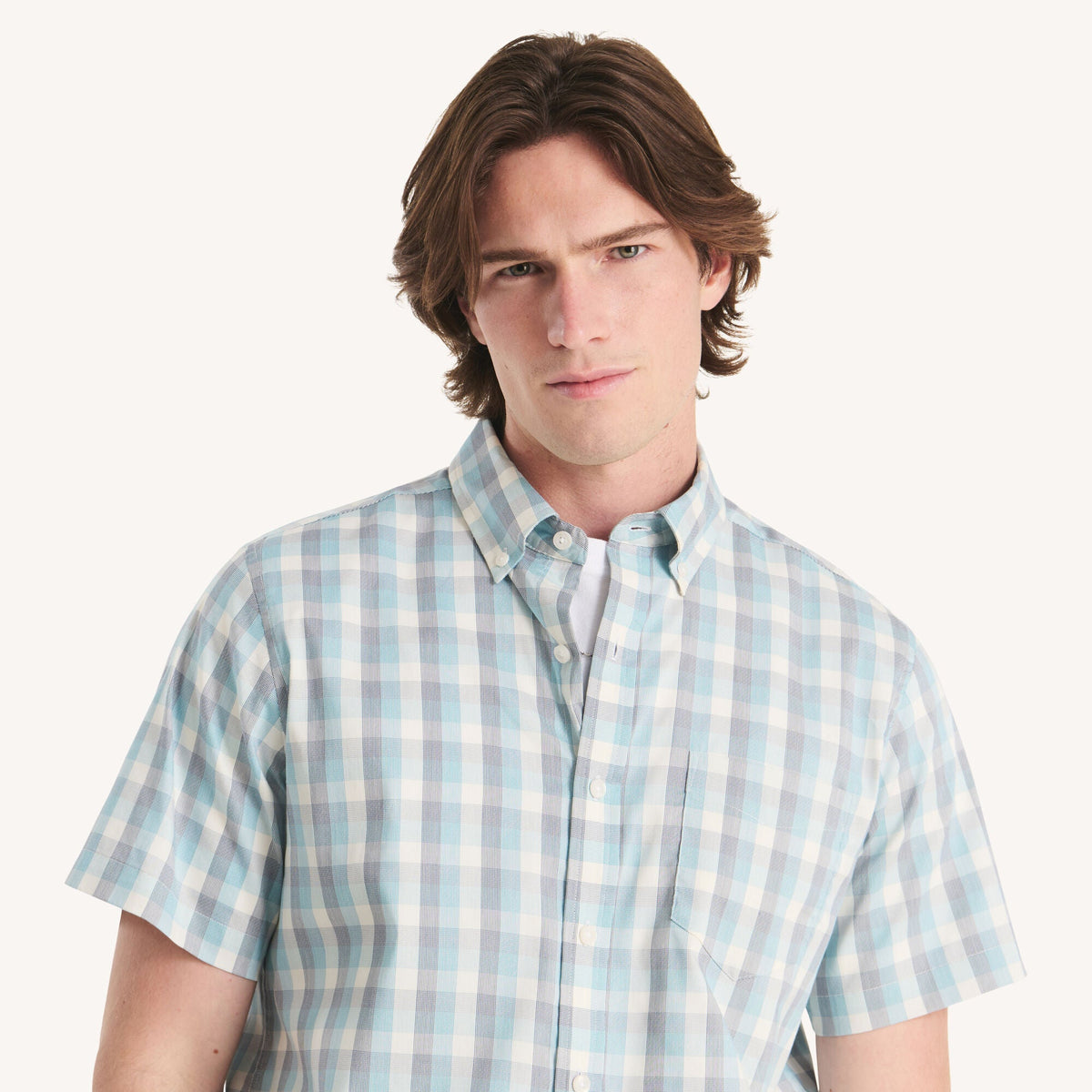 Camisa de hombre a cuadros