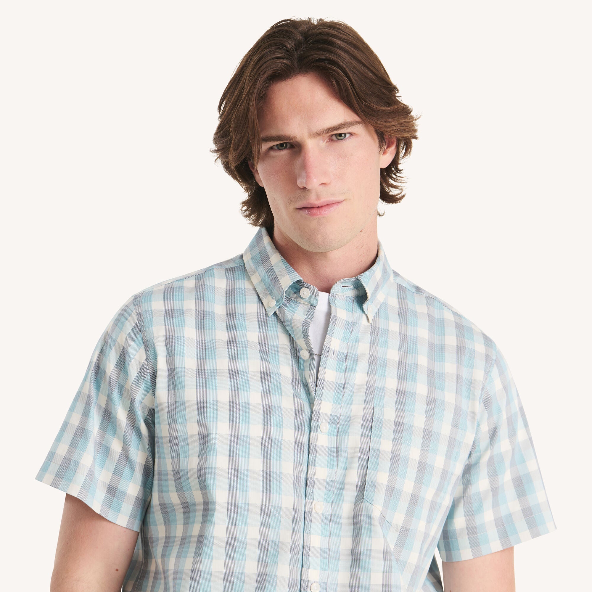 Camisa de hombre a cuadros
