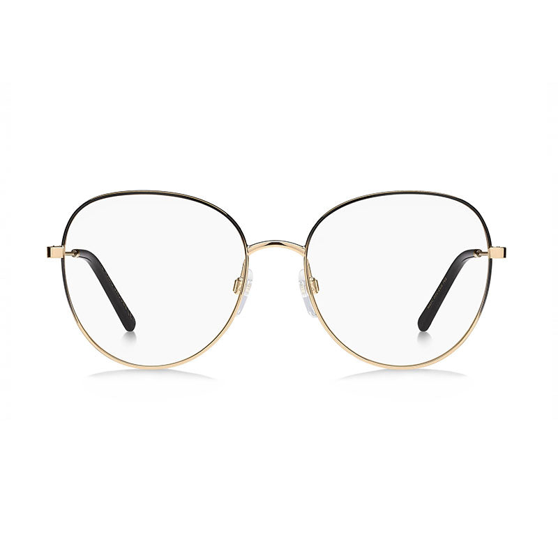 Gafas 54 mm color negro y dorado